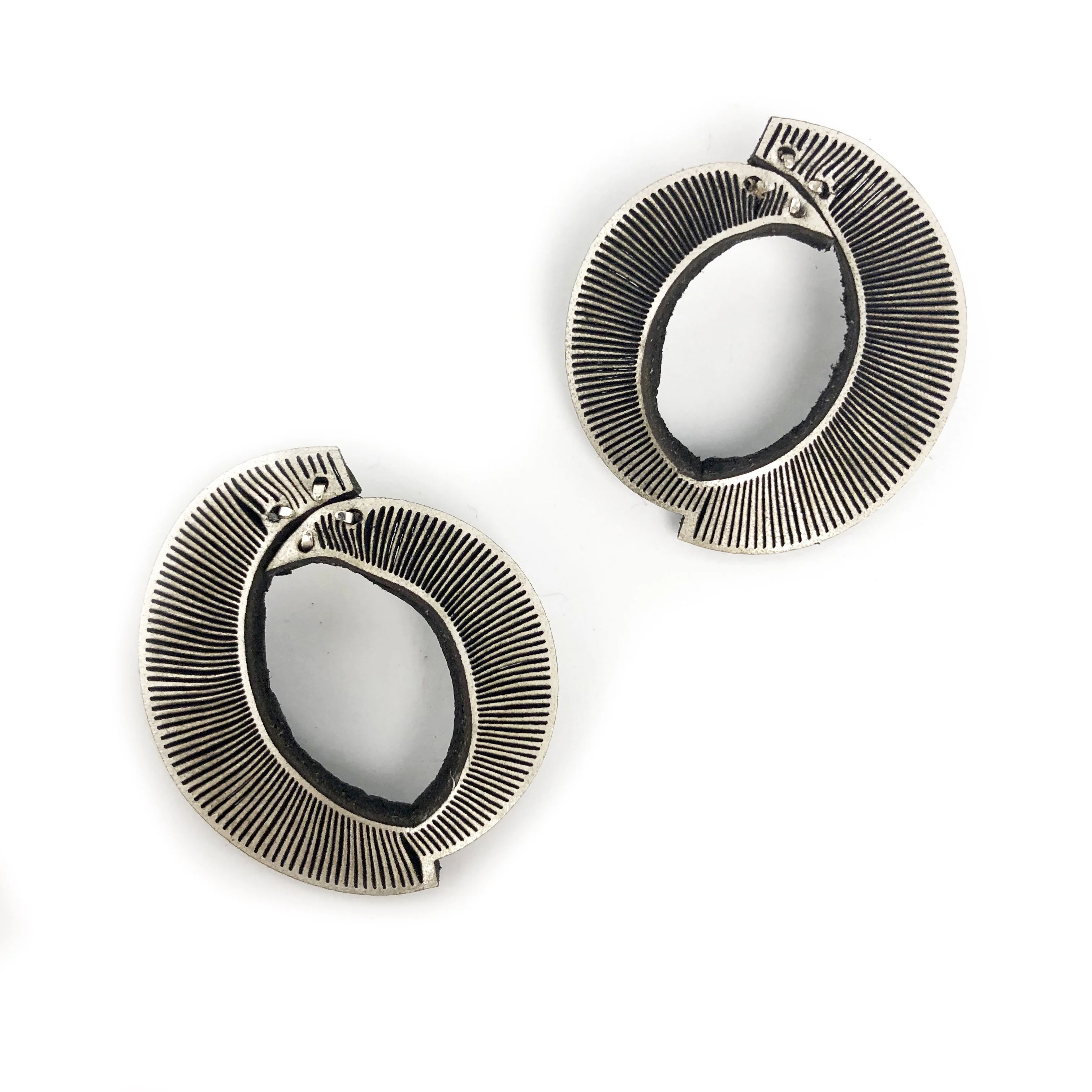 Oropopo Earrings: Cave Loop - Image 6