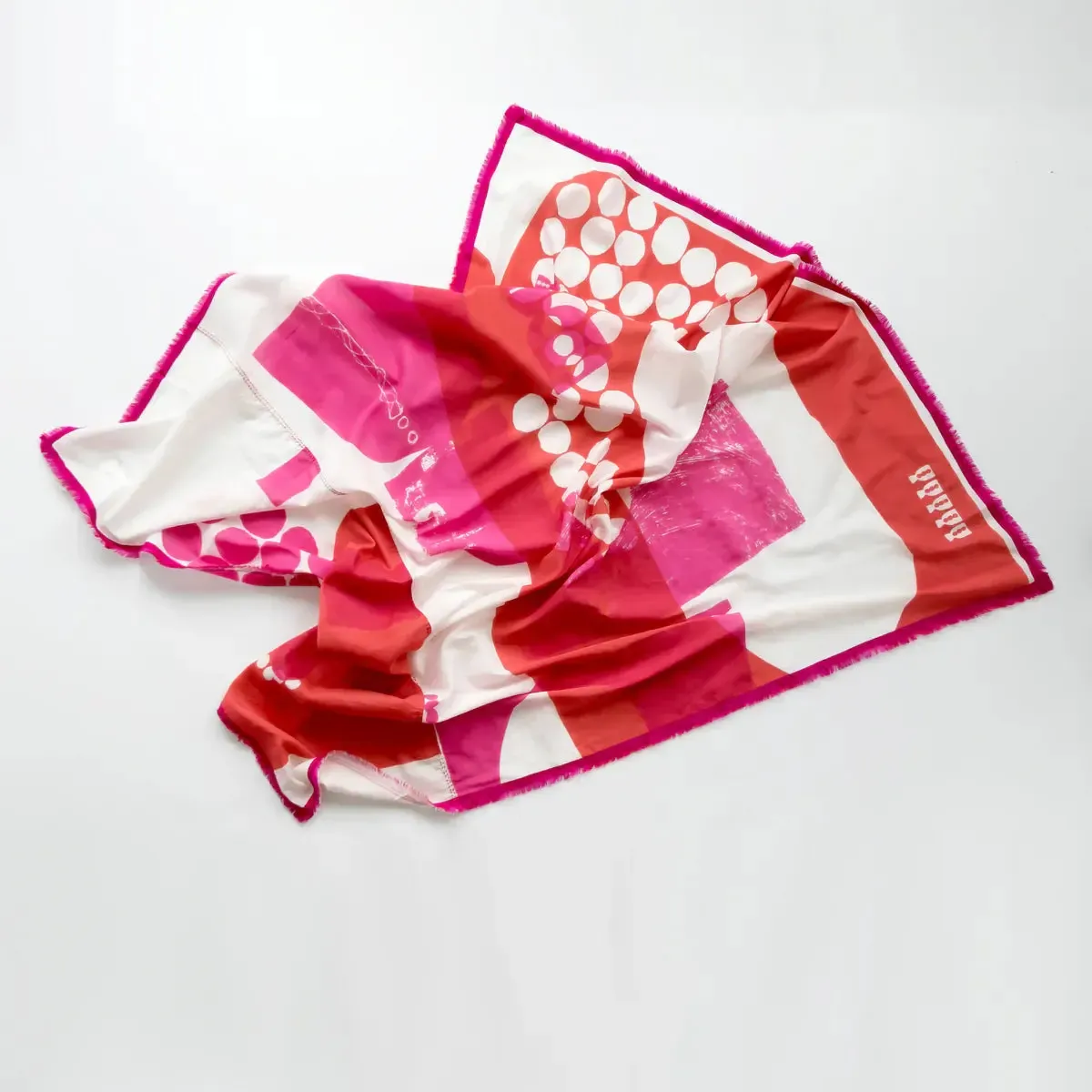 PilgrimWaters Scarf: Large Archie Fuscia