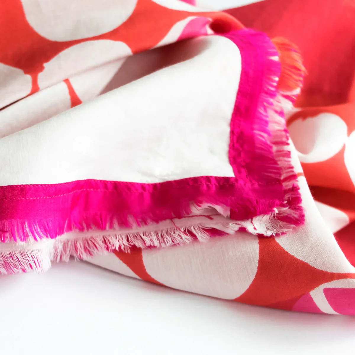 PilgrimWaters Scarf: Large Archie Fuscia - Image 2