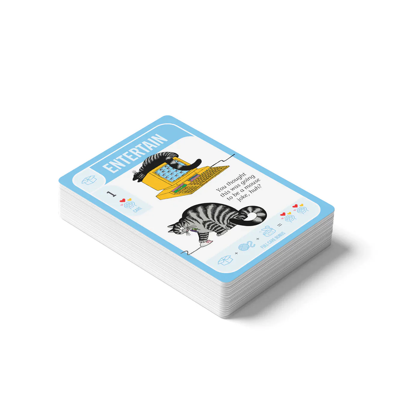 Pomegranate Card Game: B. Kliban, Cat Care - A Feline Befriending Game - Image 3