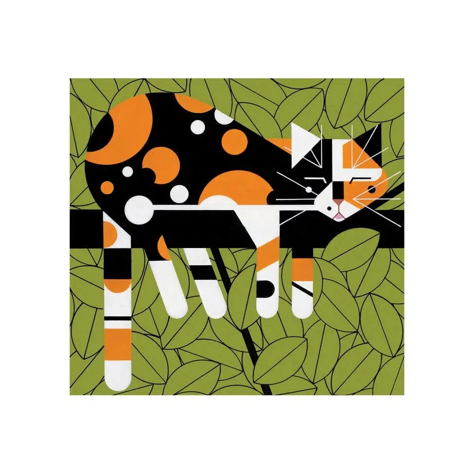 Pomegranate Birthday Card: Charley Harper, Limp on a Limb