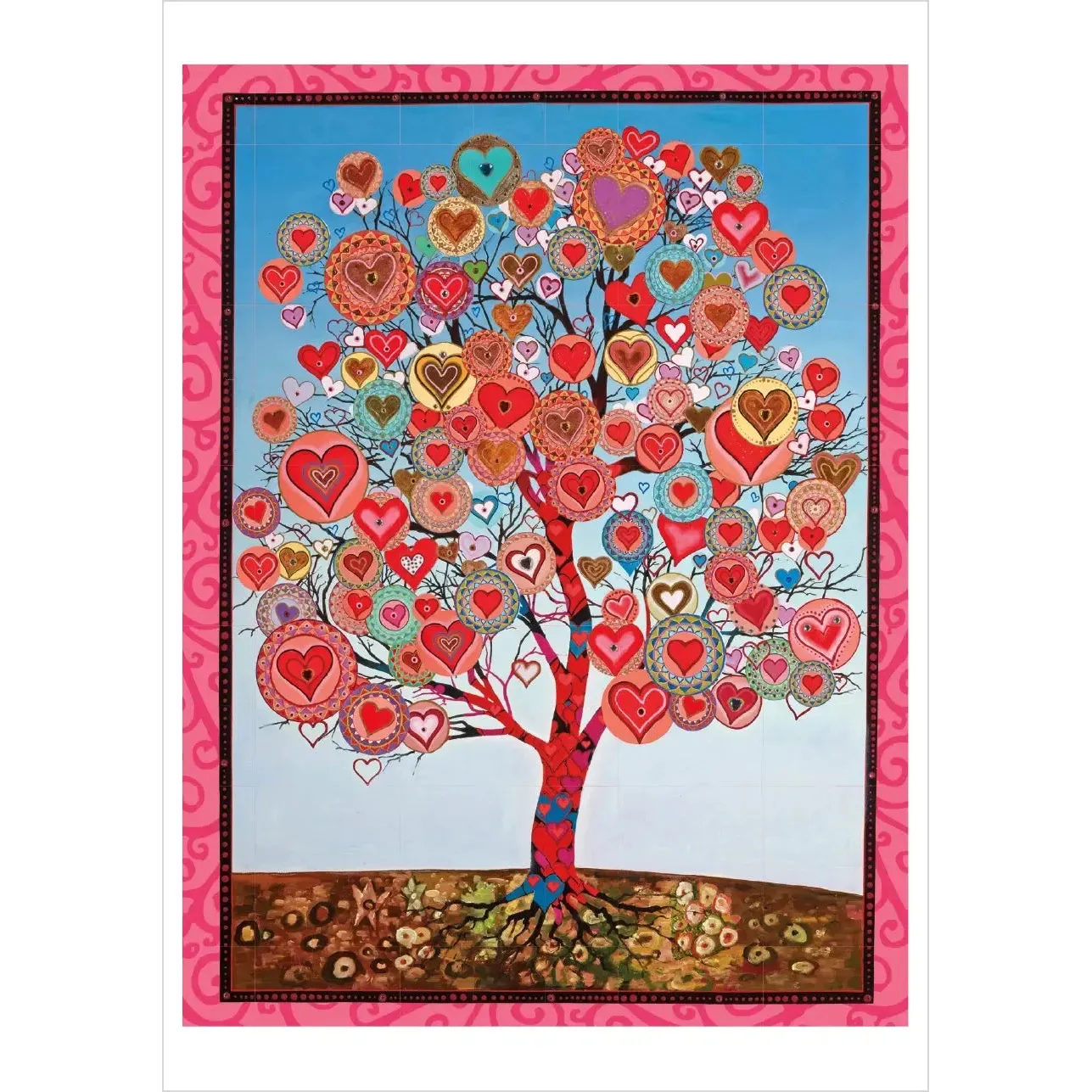 Pomegranate Birthday Card: Paul Heussenstamm, Tree of Lovers