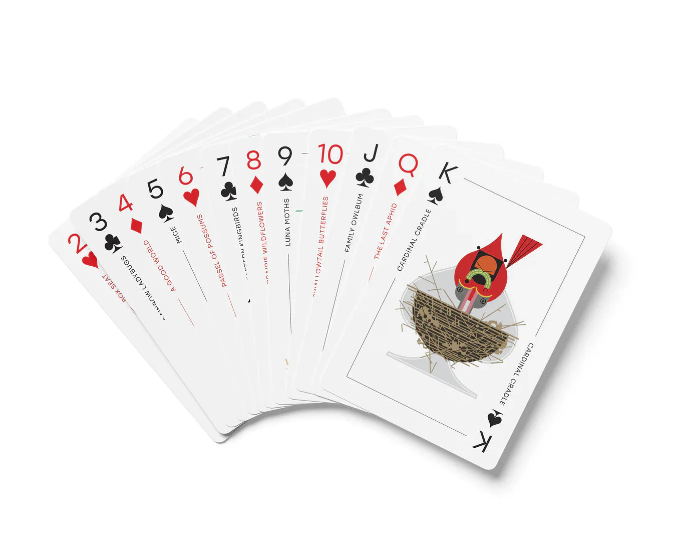 Pomegranate Playing Cards: Charley Harper - Image 2