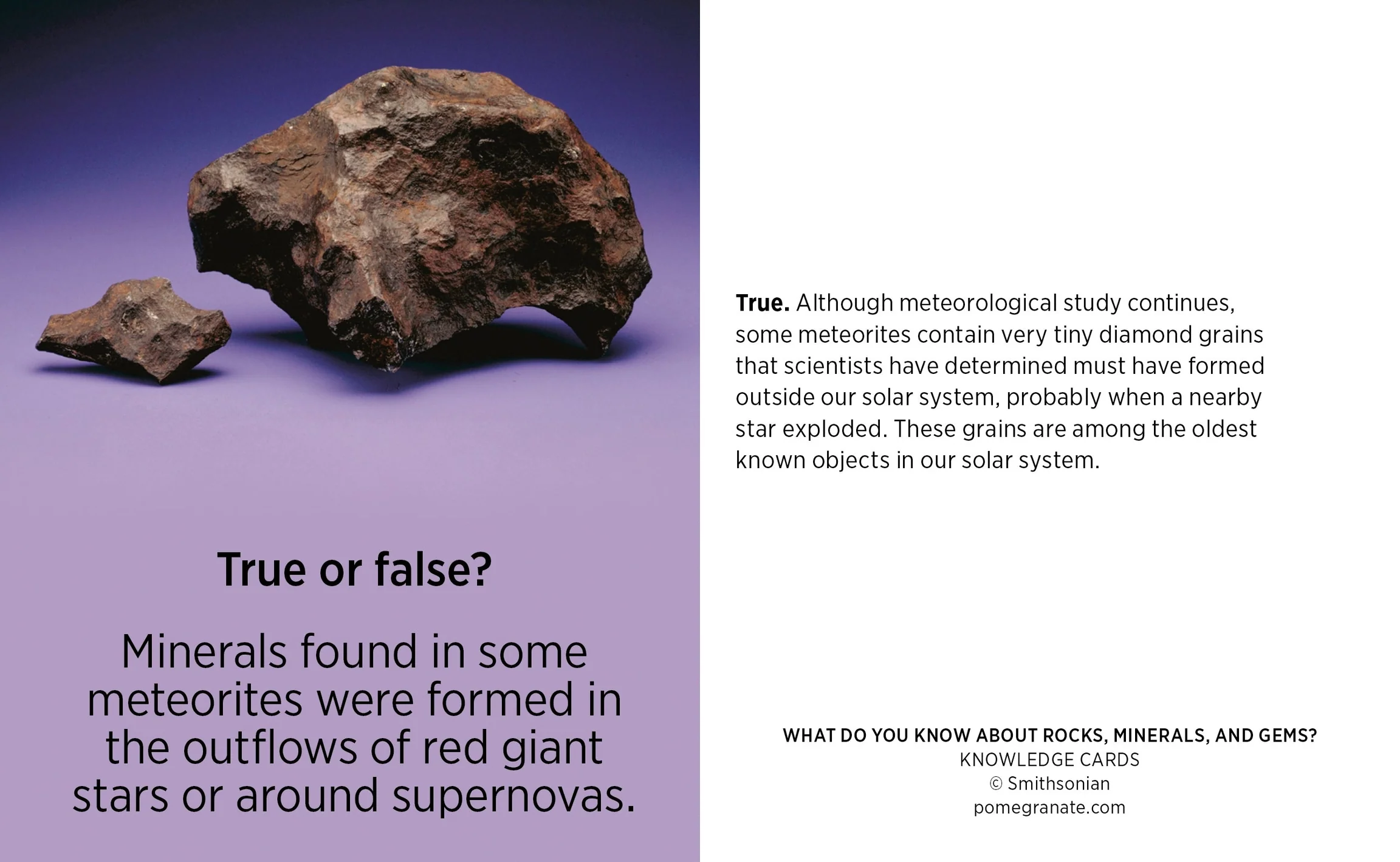 Pomegranate Knowledge Cards: What Do You Know About Rocks, Minerals, and Gems - Image 2