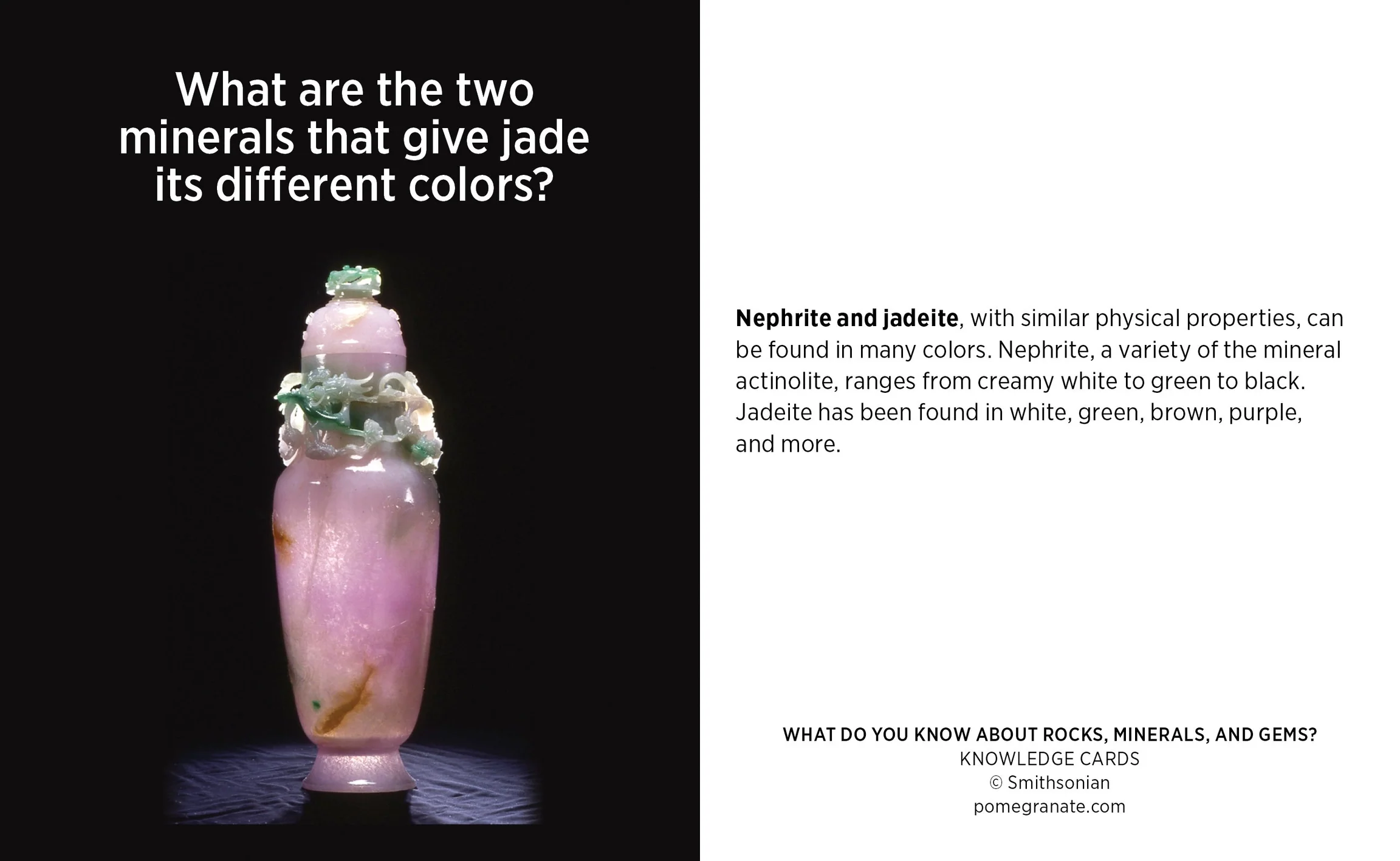 Pomegranate Knowledge Cards: What Do You Know About Rocks, Minerals, and Gems - Image 3