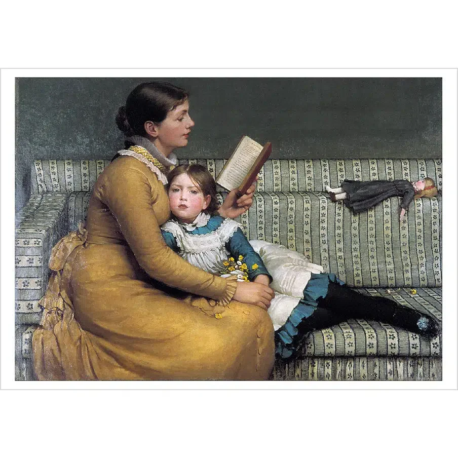 Pomegranate Note Card: George Dunlop Leslie, Alice in Wonderland