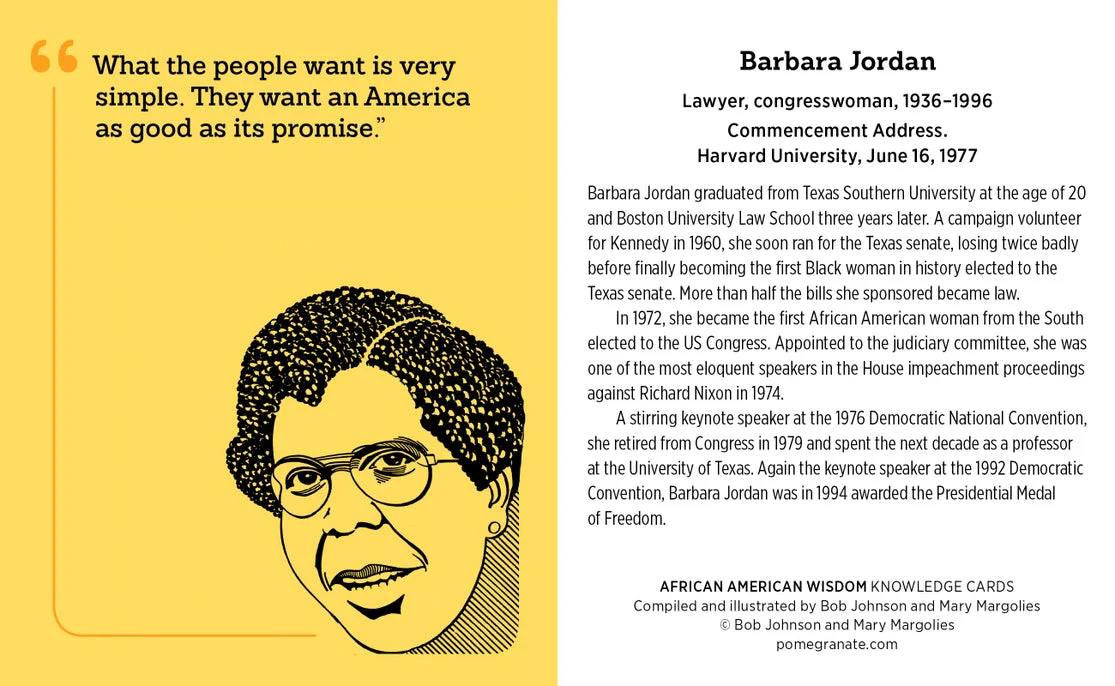 Pomegranate Knowledge Cards: African American Wisdom - Image 2