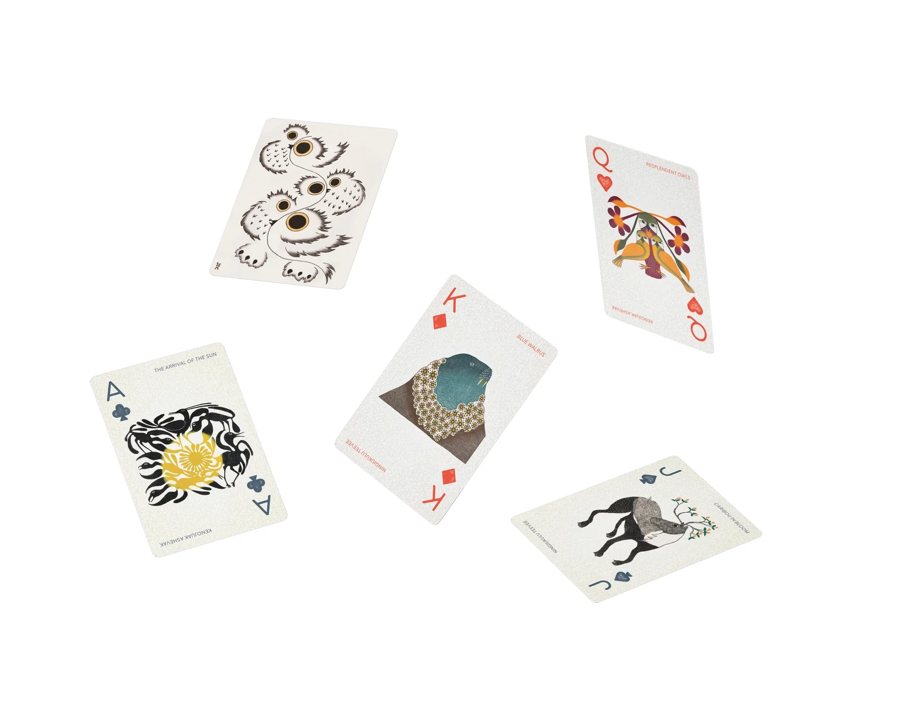 Pomegranate Playing Cards: Inuit Art - Image 2