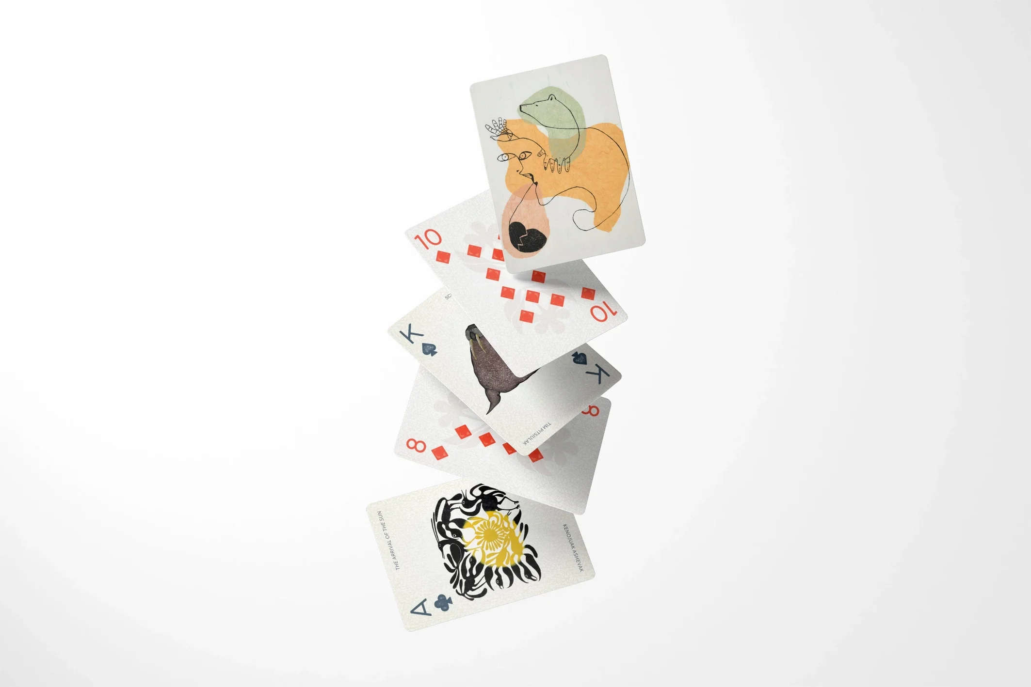 Pomegranate Playing Cards: Inuit Art - Image 3