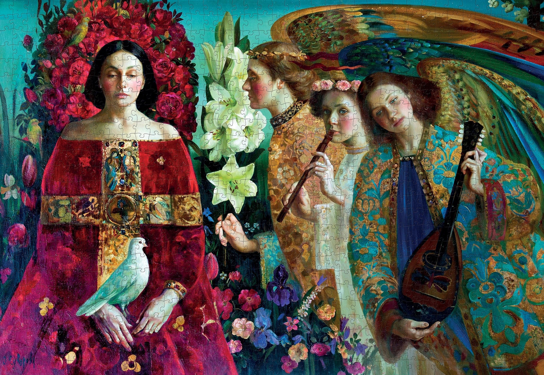 Pomegranate Puzzle: Olga Suvorova, Annunciation - Image 2