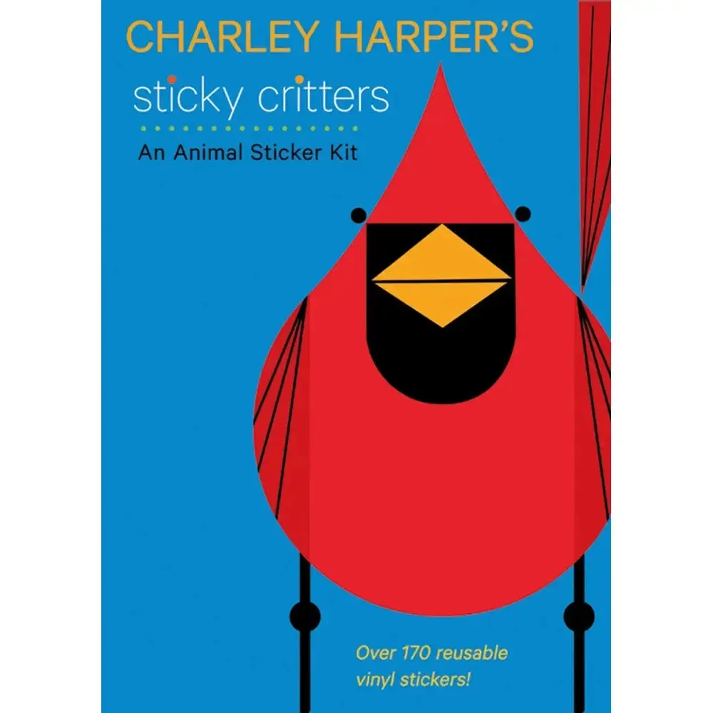 Pomegranate Sticker Kit: Charley Harper's Sticky Critters