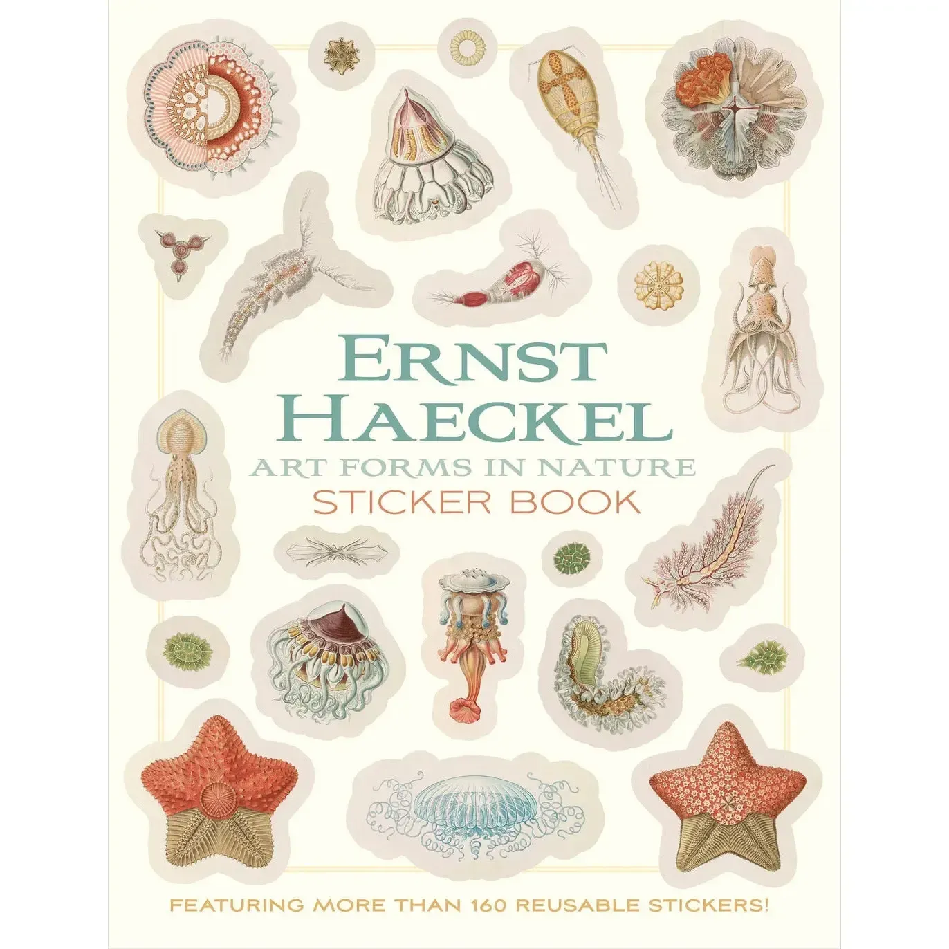 Pomegranate Sticker Book: Ernst Haeckel, Art Forms in Nature