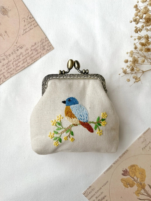 Quince Fables: Embroidered Coin Purse - Image 3