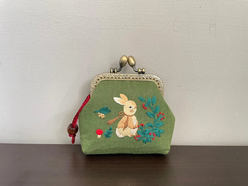 Quince Fables: Embroidered Coin Purse - Image 4