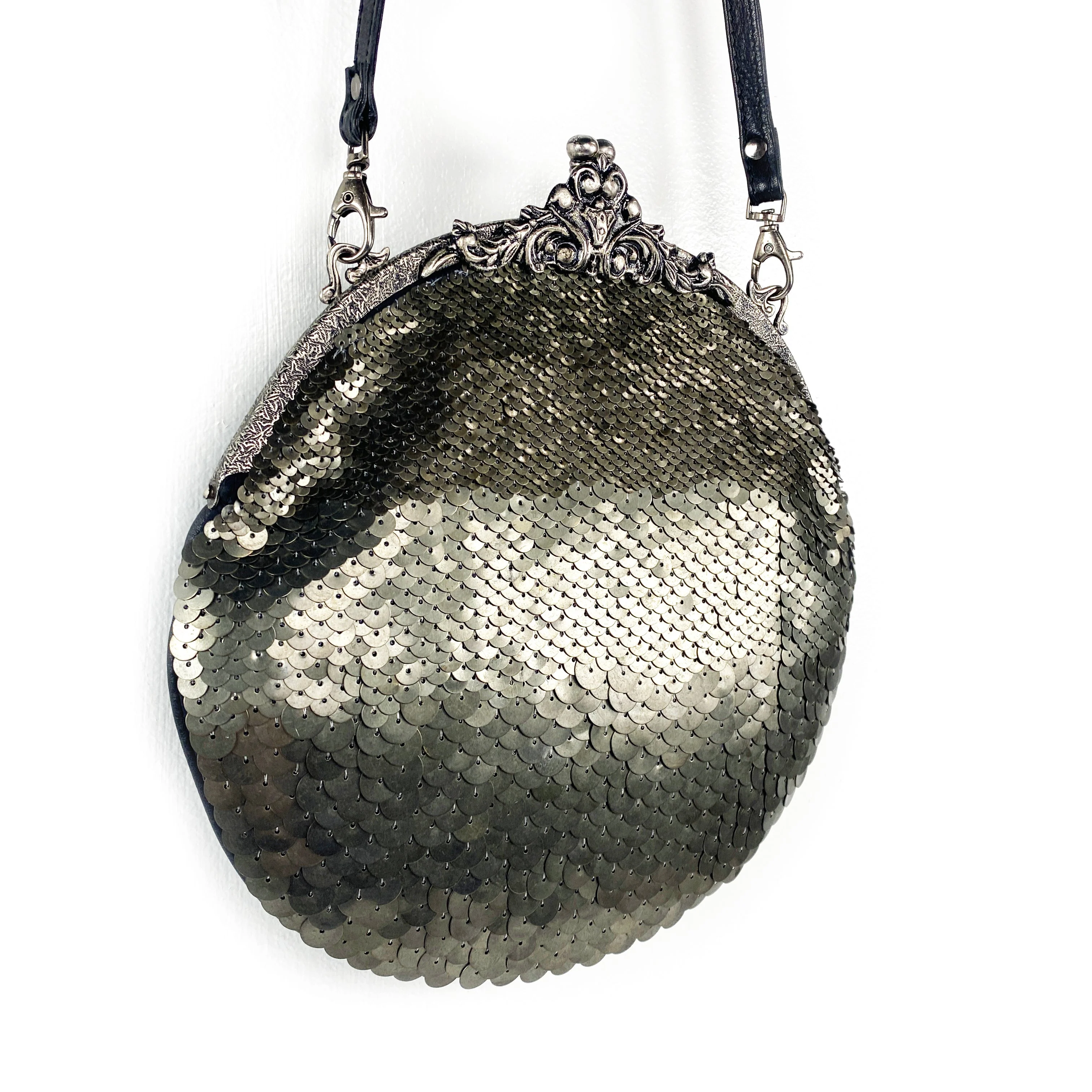 Ricki Designs Bag: Gunmetal Sequins ACP464 - Image 2