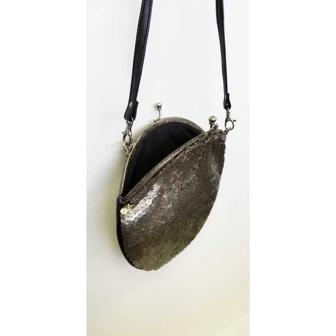 Ricki Designs Bag: Gunmetal Sequins ACP464 - Image 4