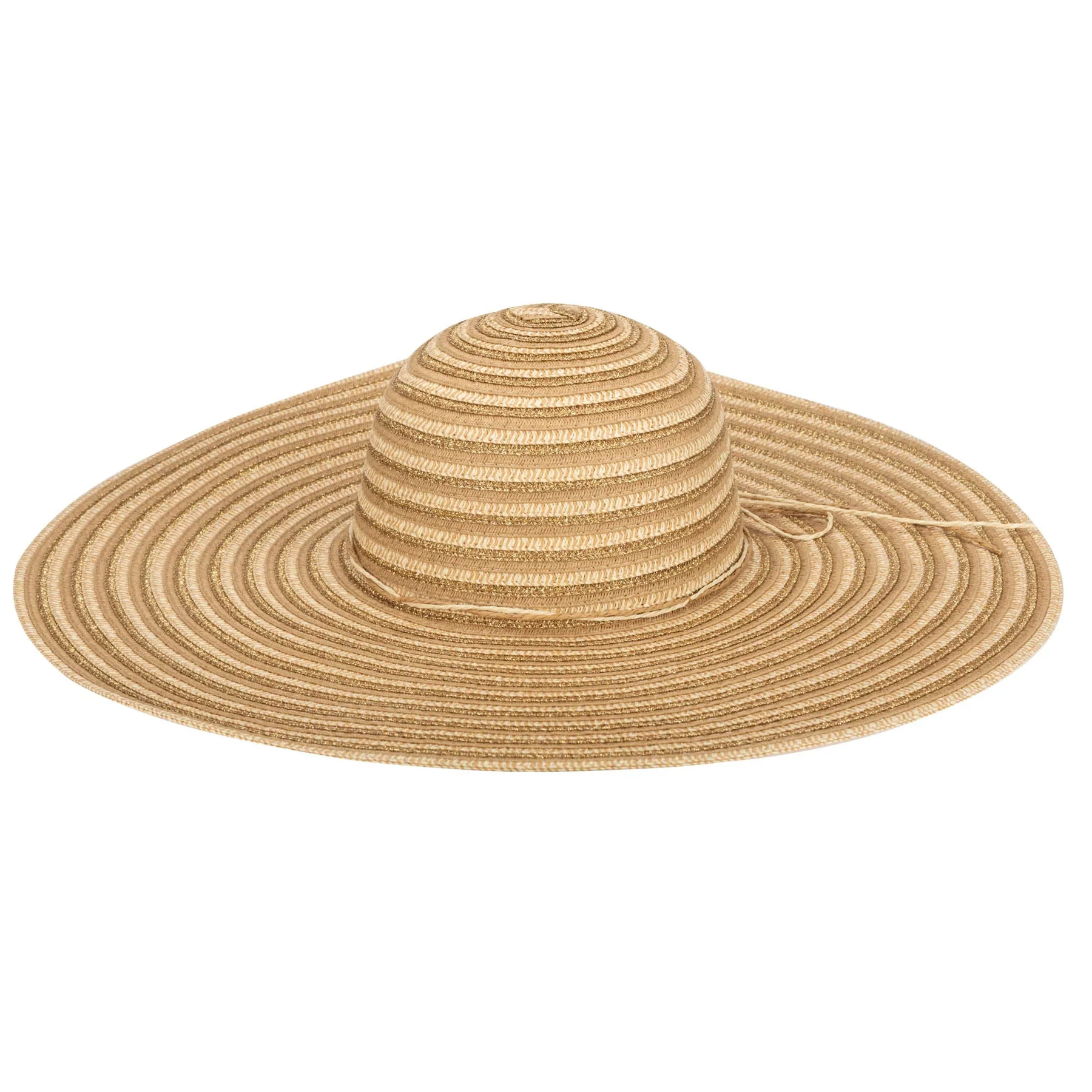 San Diego Hat Co.: Lurex Ultrabraid Floppy Hat - Image 6