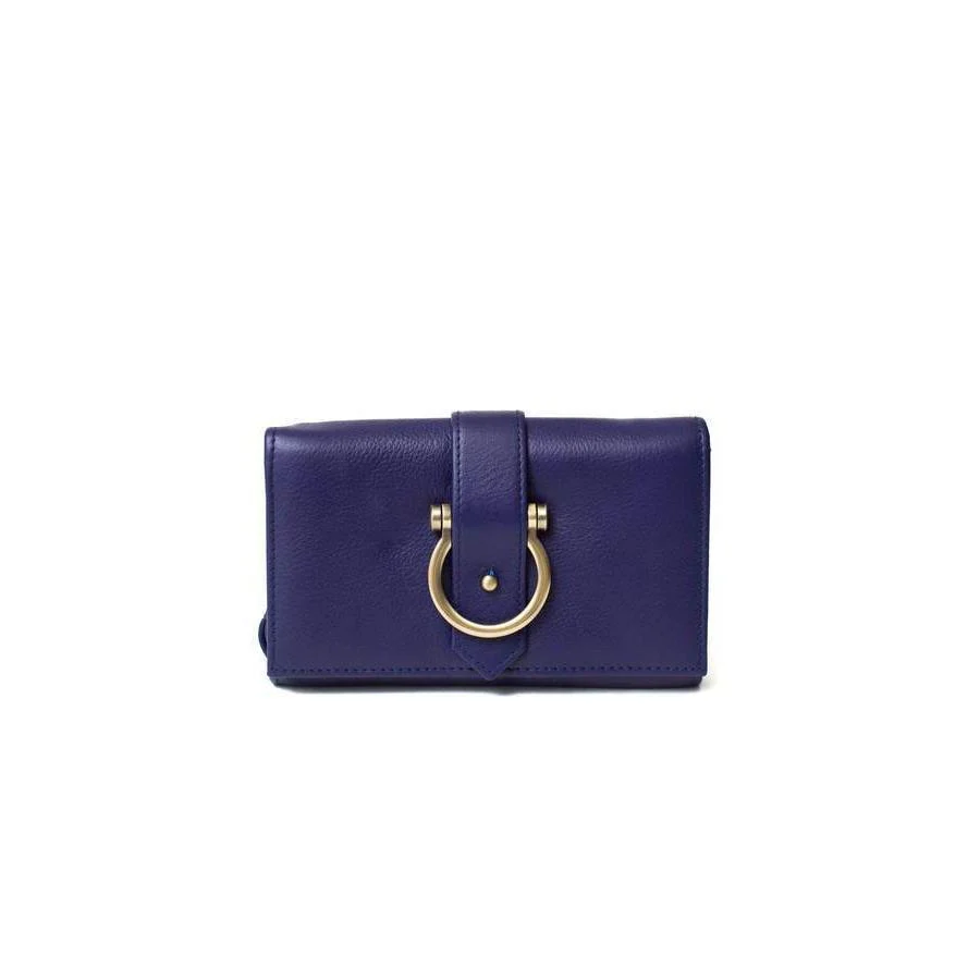 Sapahn Bag: Stanley Leather Crossbody Wristlet Wallet