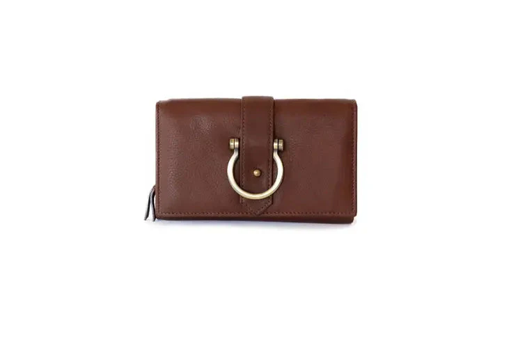Sapahn Bag: Stanley Leather Crossbody Wristlet Wallet - Image 10