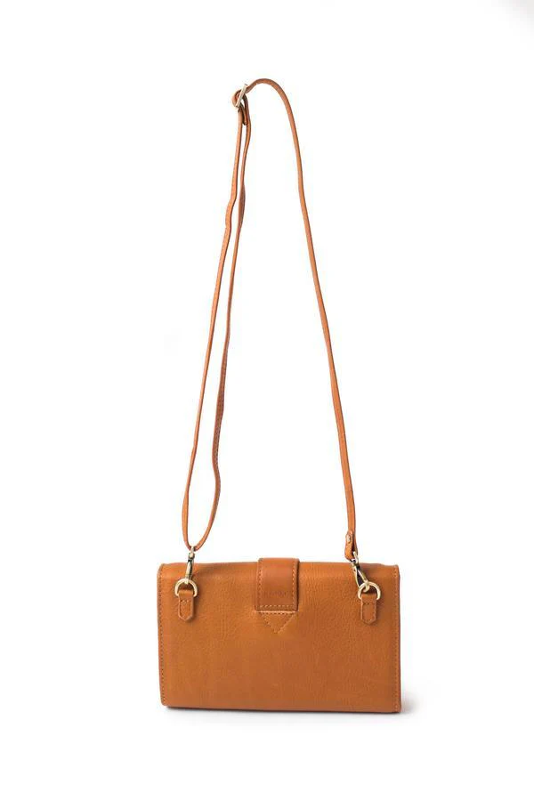 Sapahn Bag: Stanley Leather Crossbody Wristlet Wallet - Image 7