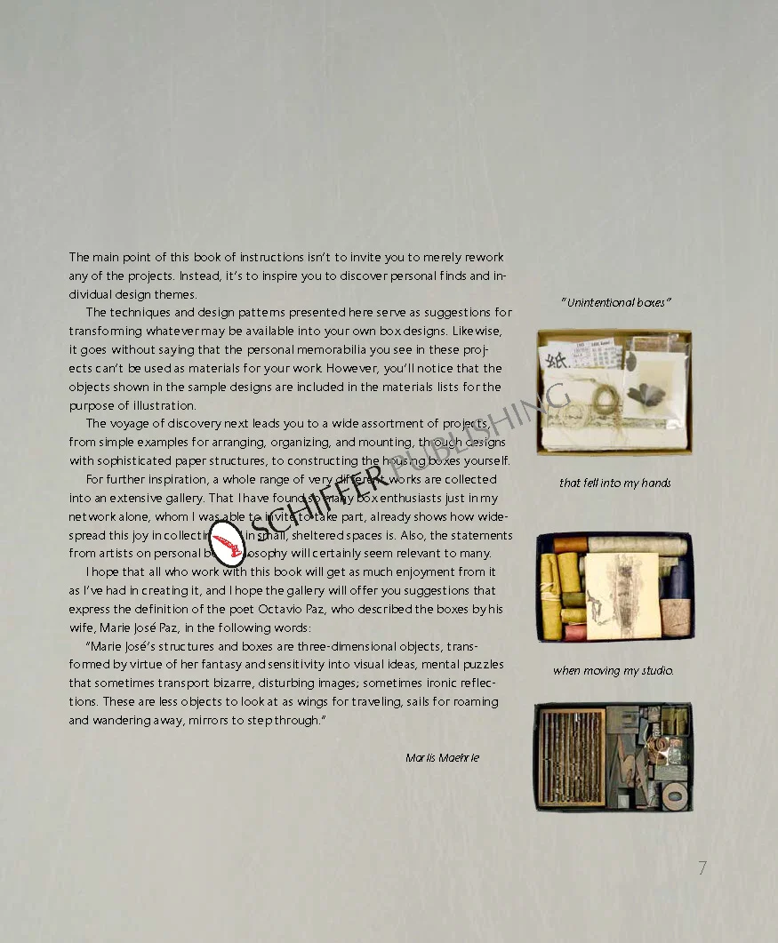 Schiffer Publishing Book Hardback: Art in a Box - Image 3