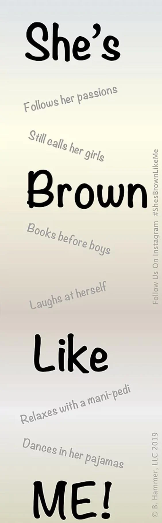 She's Brown Like Me Bookmark - Image 8