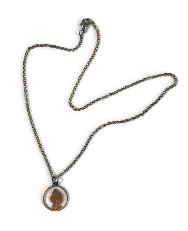 Stacey Lee Webber Indian Penny Pendant - Image 2