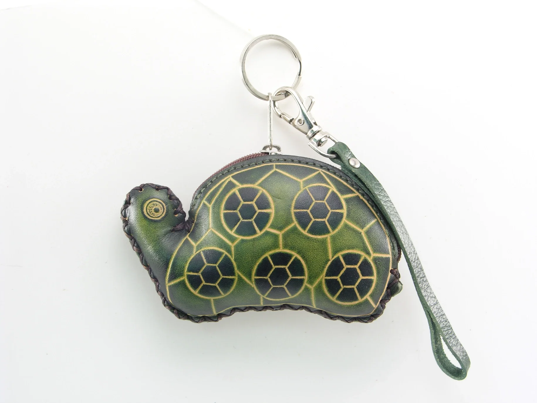 Sunflower Handmade Wristlet: Coin Purse - Image 3
