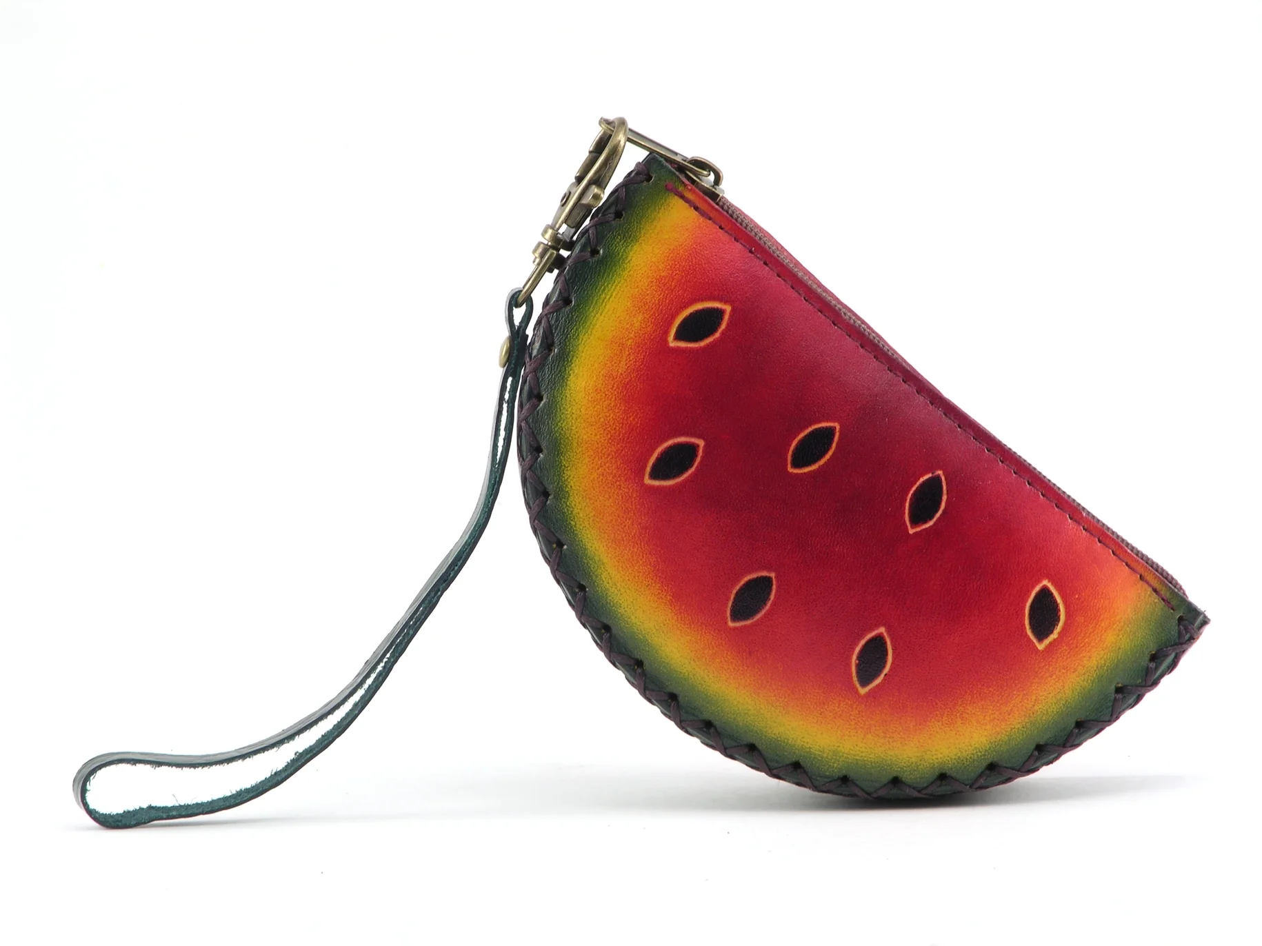Sunflower Handmade Wristlet: Coin Purse - Image 7