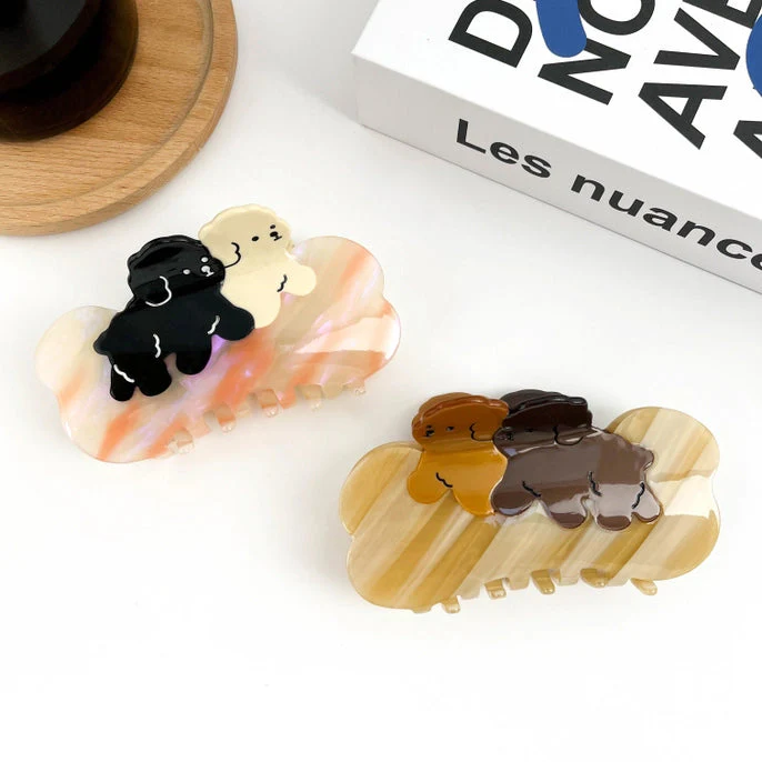 The Diva Soap Hair Claw: Fishbone Puppies - Image 2