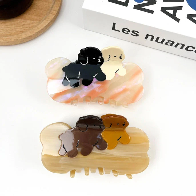 The Diva Soap Hair Claw: Fishbone Puppies - Image 3