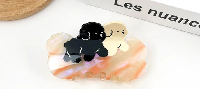 The Diva Soap Hair Claw: Fishbone Puppies - Image 7