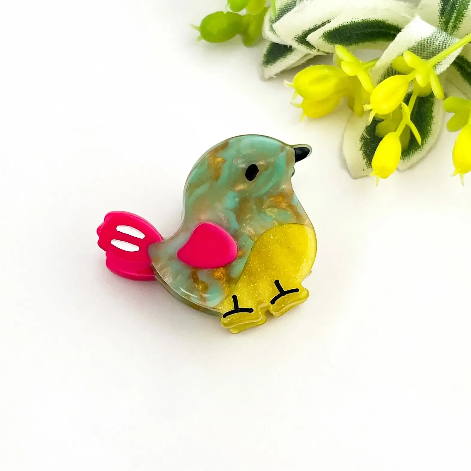 The Diva Soap Hair Claw: Mini Birds