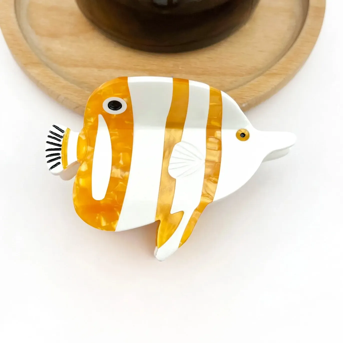 The Diva Soap Hair Clip: Copperband Butterflyfish
