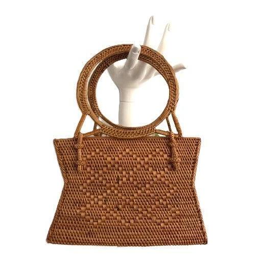 The Winding Road Bag: Ata Vine Geometric