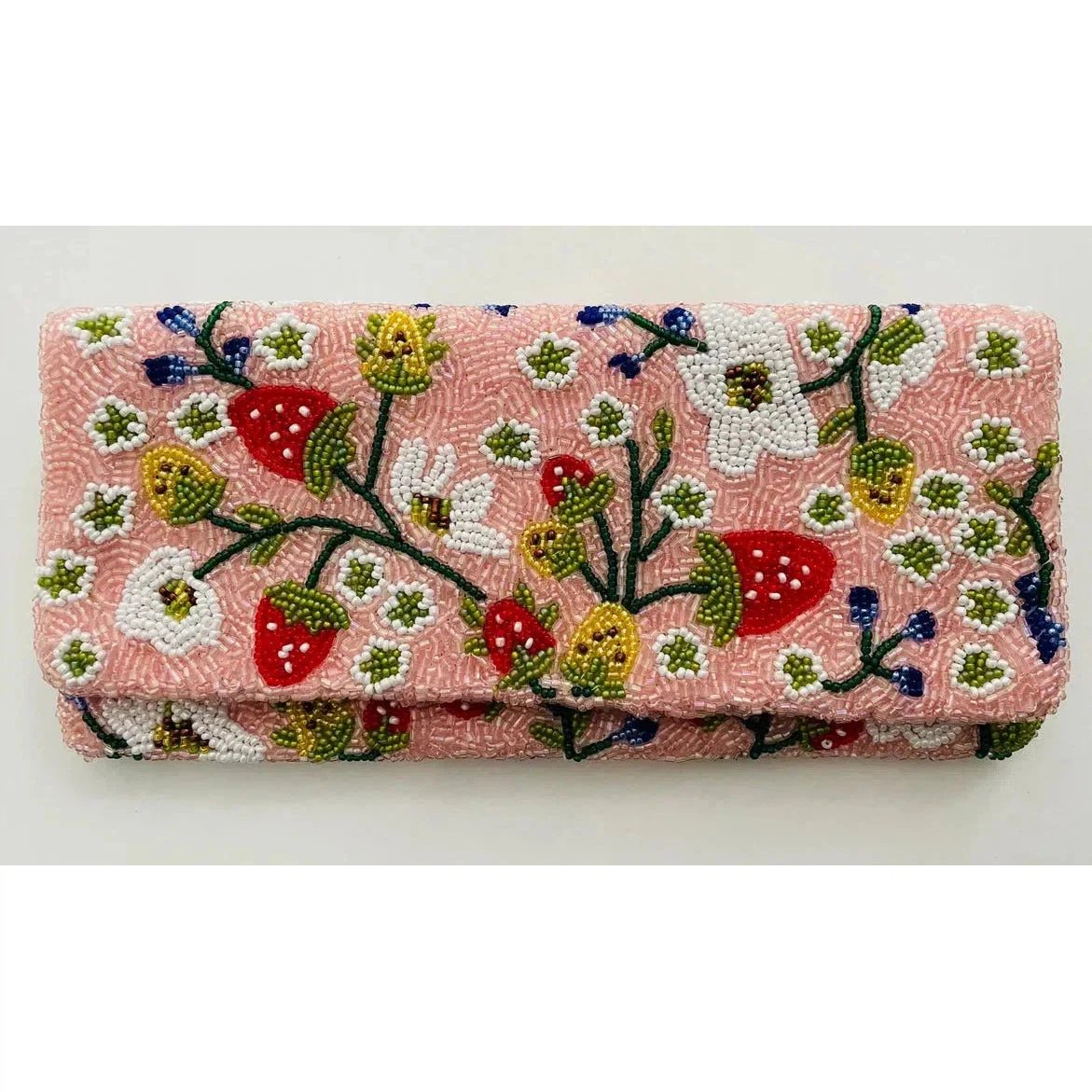 Tiana Bag: Small Strawberries Clutch