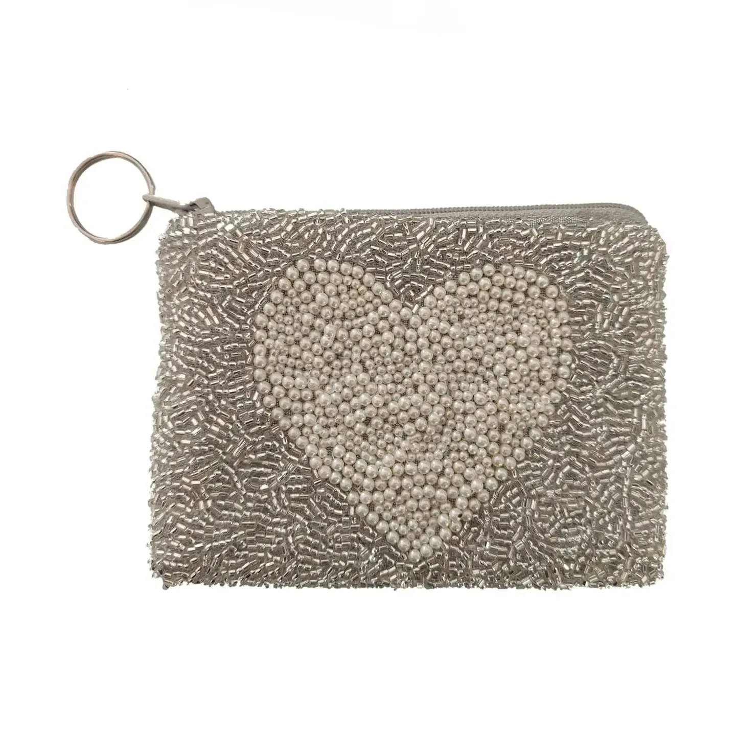 Tiana Coin Purse: Pearly Heart