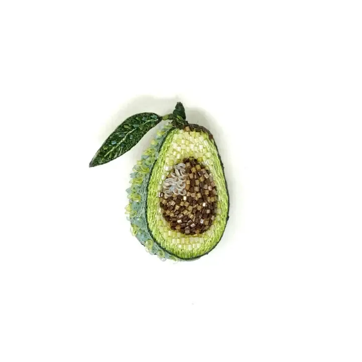 Trovelore Brooch: Gwen Avocado