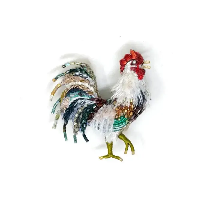 Trovelore Brooch: Aurora Rooster
