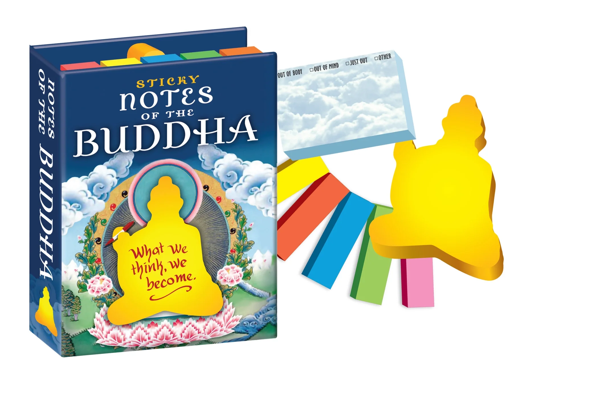 Unemployed Philosophers Guild Sticky Notes: Buddha - Image 2