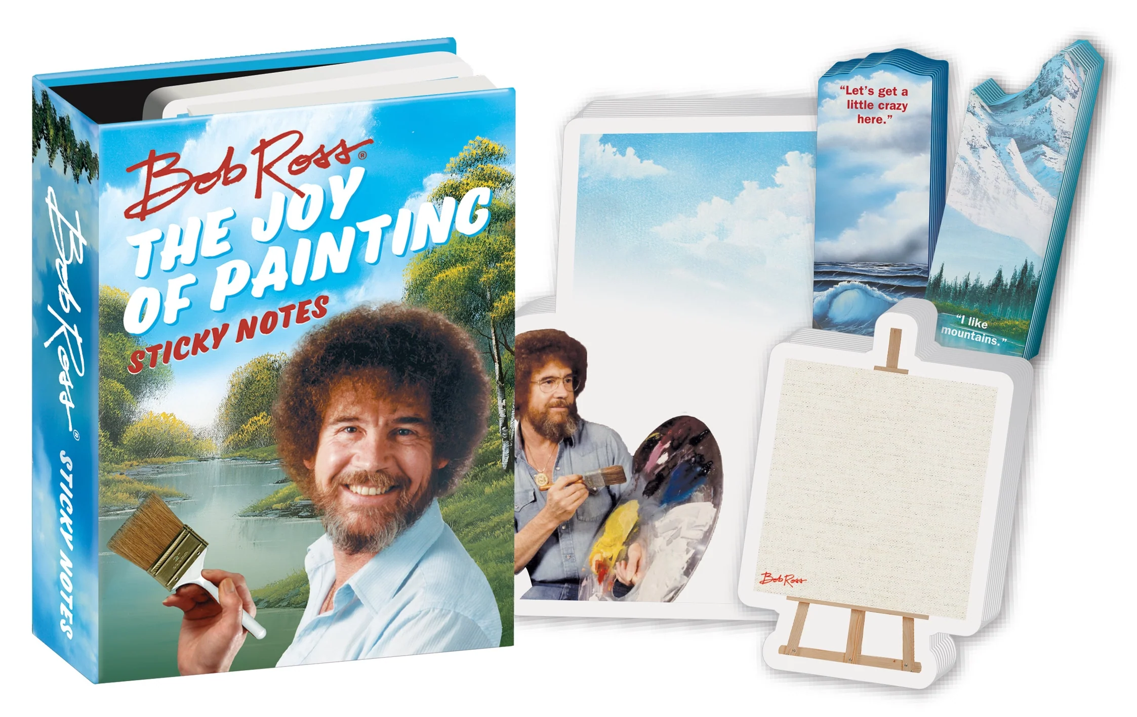 Unemployed Philosophers Guild Sticky Notes: Bob Ross - Image 2