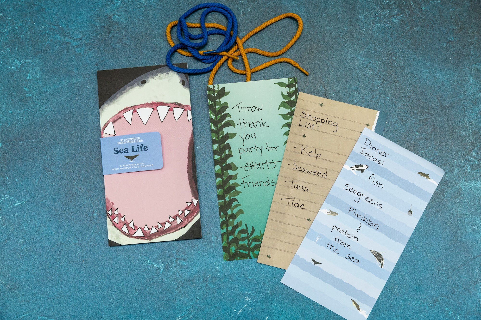 Unemployed Philosophers Guild Notepad: Sea Life - Image 3