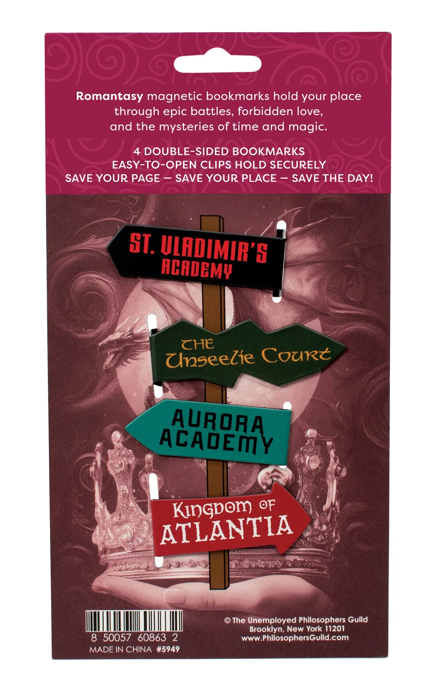 Unemployed Philosophers Magnetic Bookmarks: Romantasy - Image 2